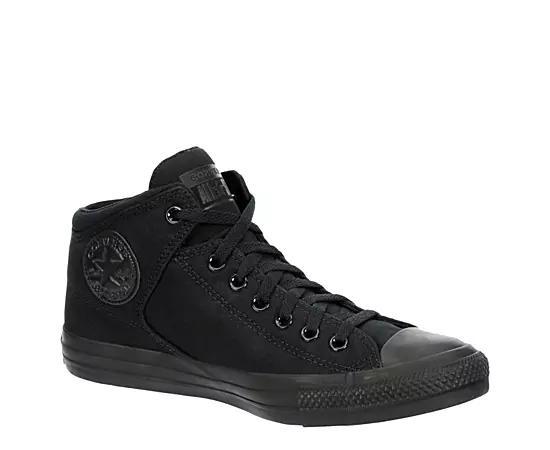 Adult Converse Chuck Taylor All Star High Street Mid-Top Sneakers, Women's, Size: M11.5W13.5, Black Product Image