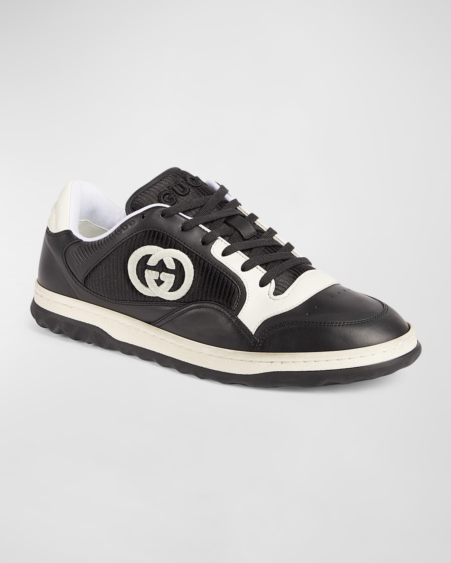 Men's Embroidered GG Low-Top Sneakers Product Image