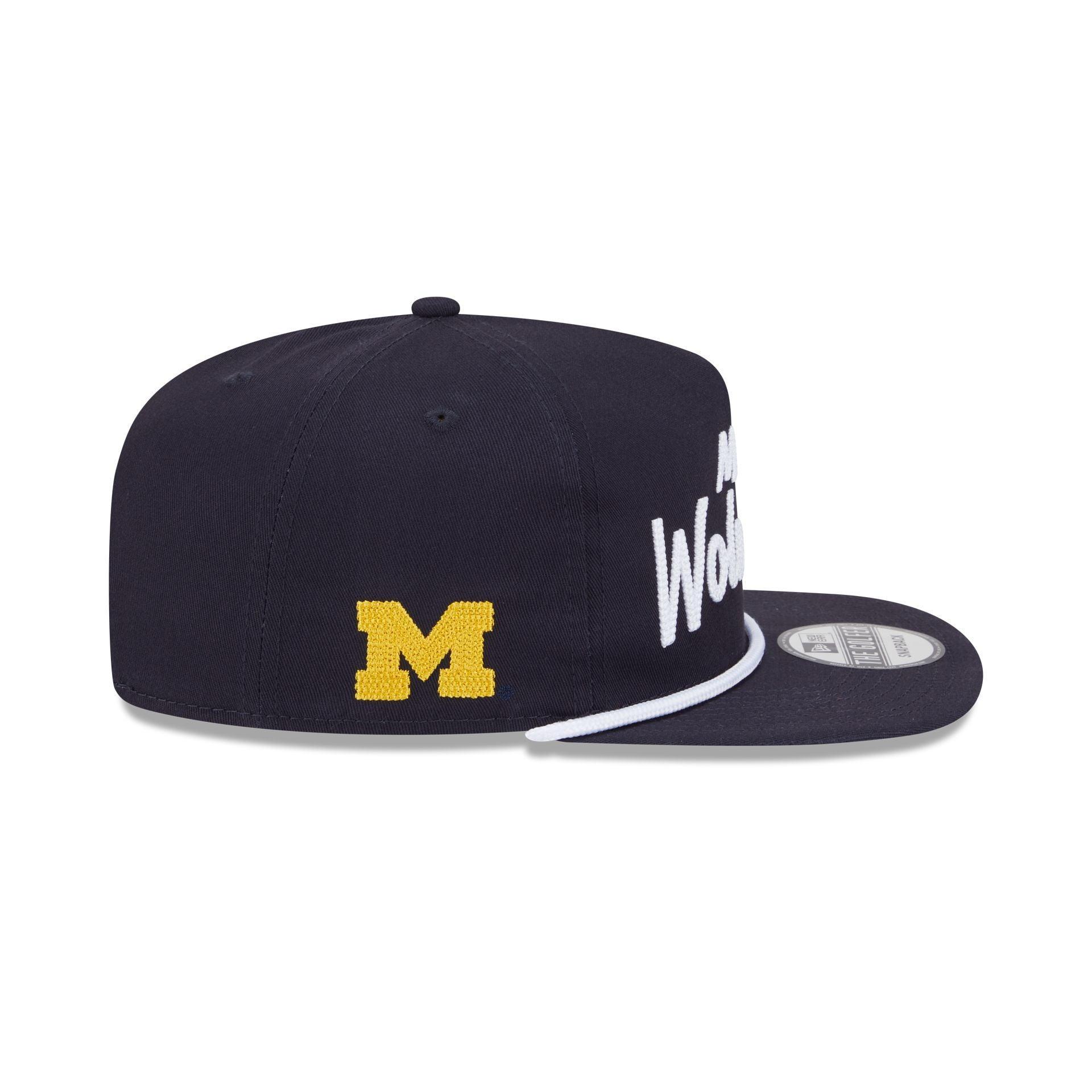 Michigan Wolverines Team Text Golfer Hat Male Product Image