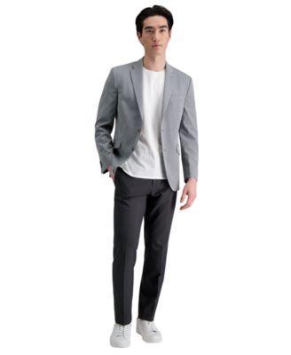 Kenneth Cole Reaction Mens Modern-Fit Micro-Check Dress Pants Product Image