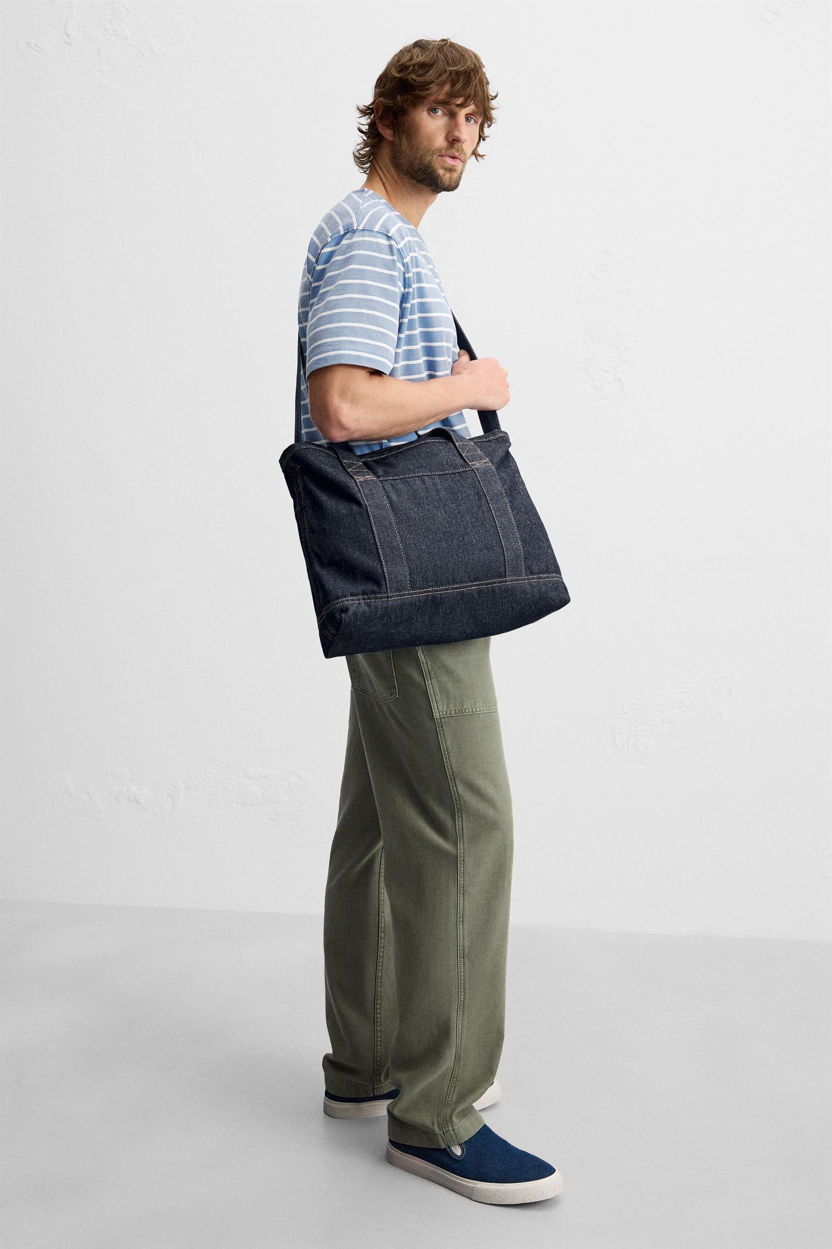 DENIM TOTE BAG Product Image
