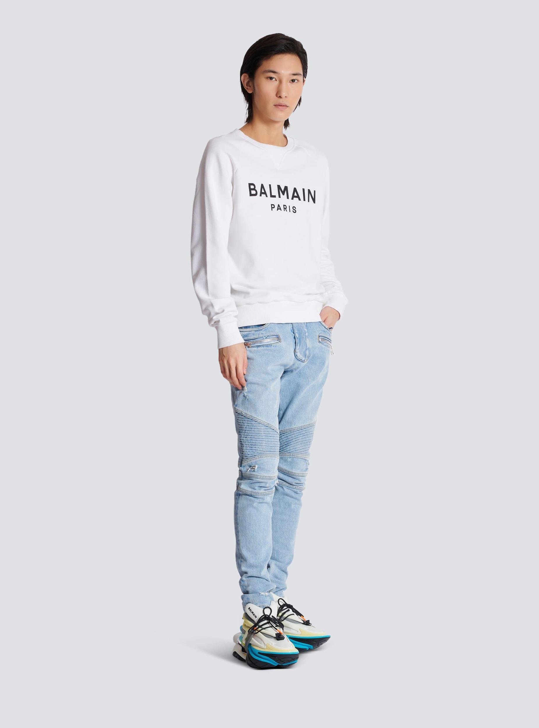 Balmain Paris printed sweatshirt Product Image