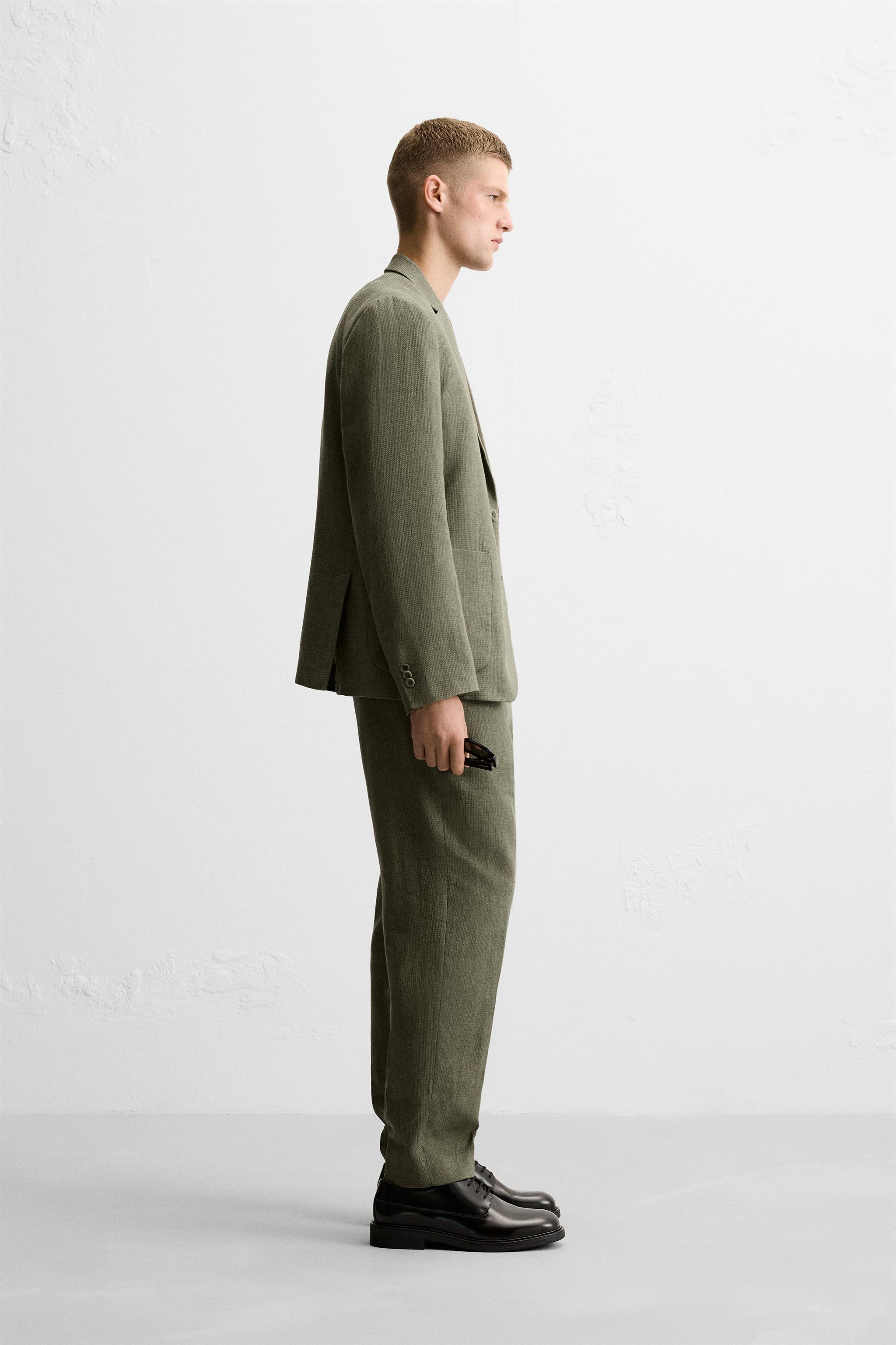 COTTON - LINEN SUIT JACKET Product Image