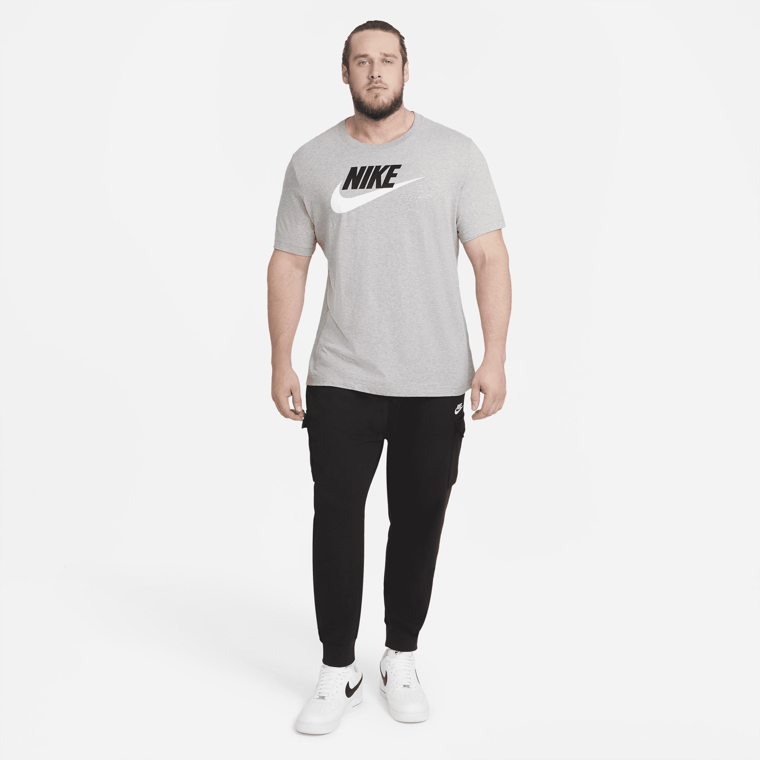 Men's Nike Icon Futura Tee, Size: Large, Dark Gray Grey Product Image