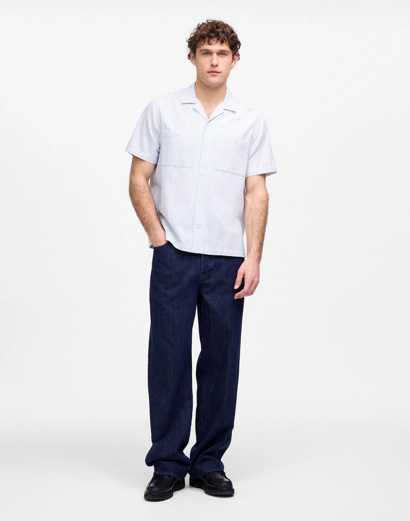 The Wide-Leg Jean in Summer Denim Product Image