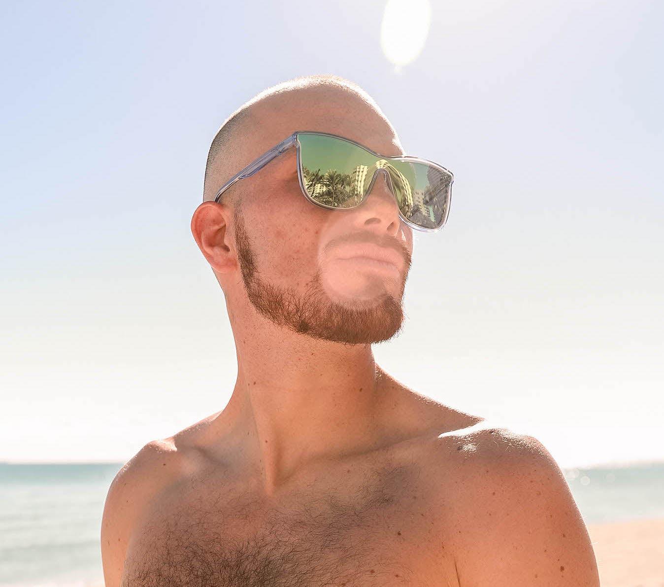 Biscayners Crandon Blue Men's Sunglasses Male Product Image