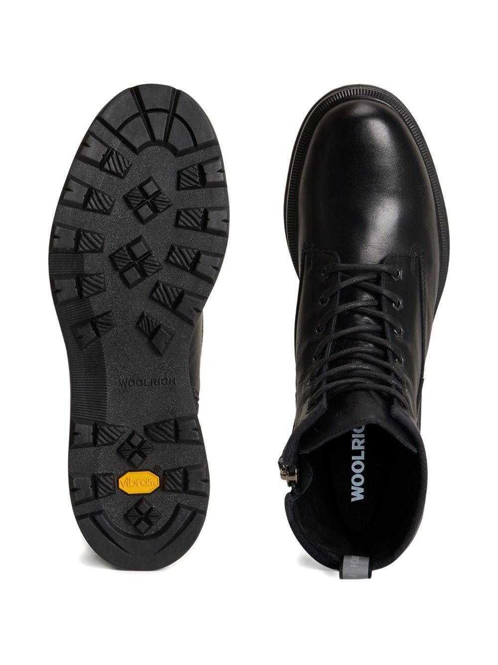 lace-up zip boots Product Image