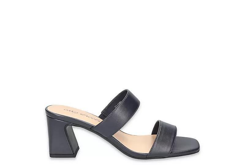 Easy Street Clovelle Women's Square Toe Block Heel Sandals, Size: 7, Silver Product Image