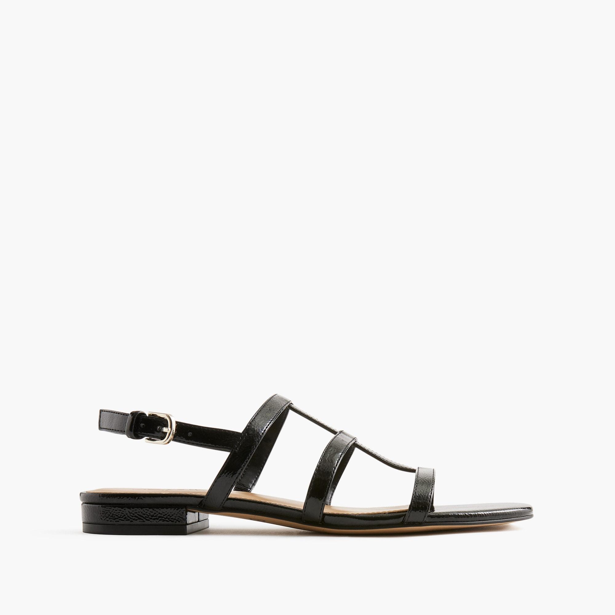 Caged ankle-strap sandals Product Image