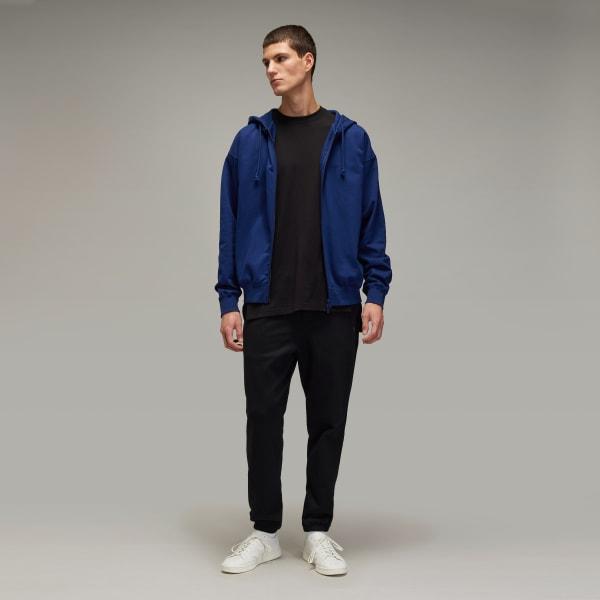 adidas Y-3 French Terry Zip Hoodie Black XS Mens Product Image