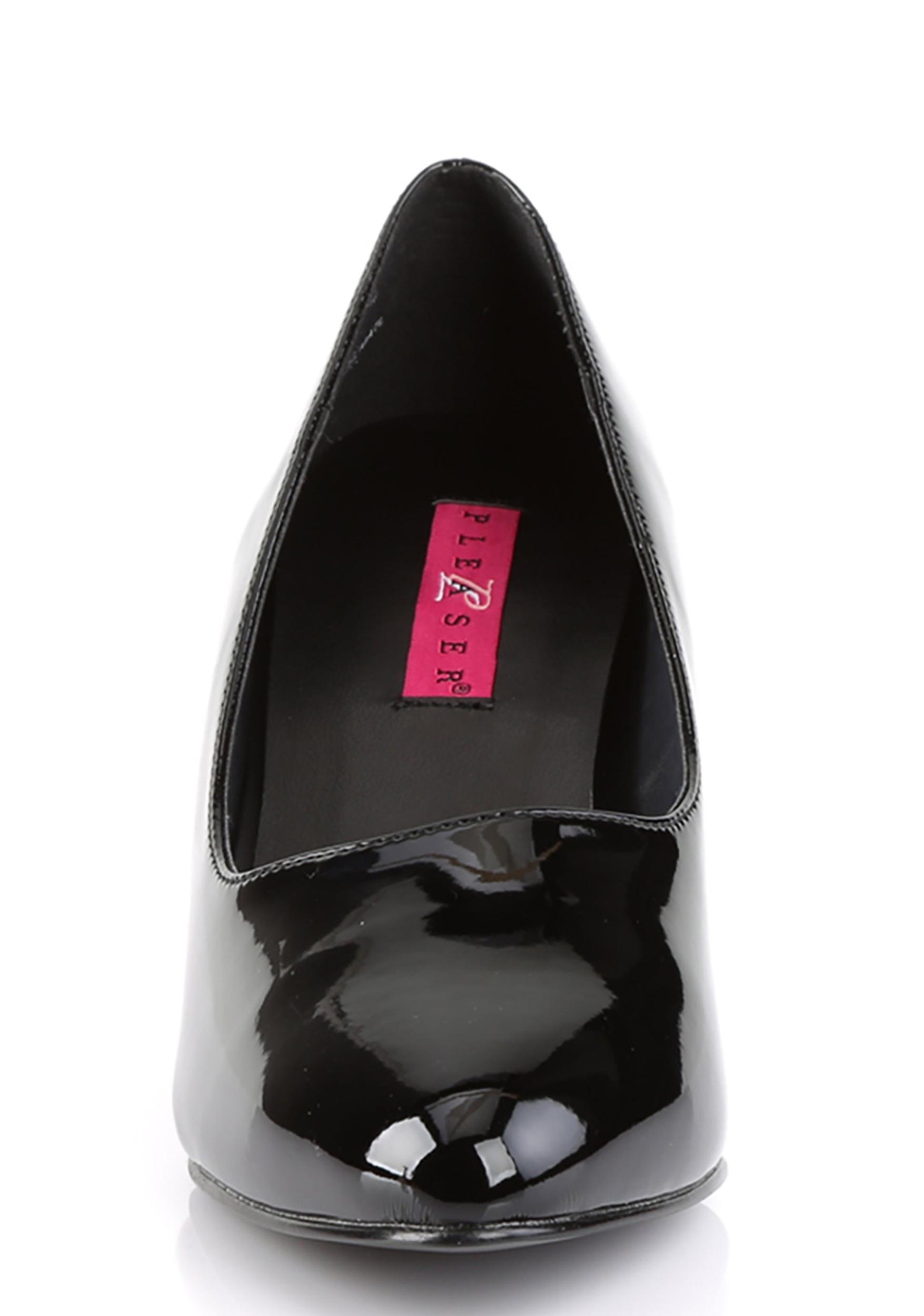 Pleaser Divine-420 Classic Pump Heels - Black Product Image