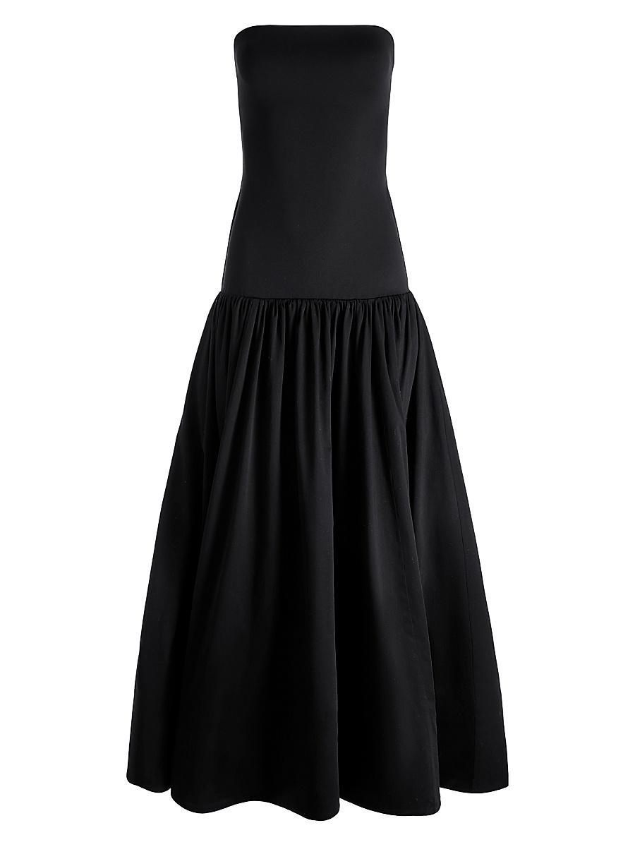 Womens Oriana Strapless Drop-Waist Midi-Dress Product Image