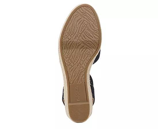 LifeStride Kimmie Women's Espadrille Wedges, Size: 10 Wide, Lux Blue Product Image