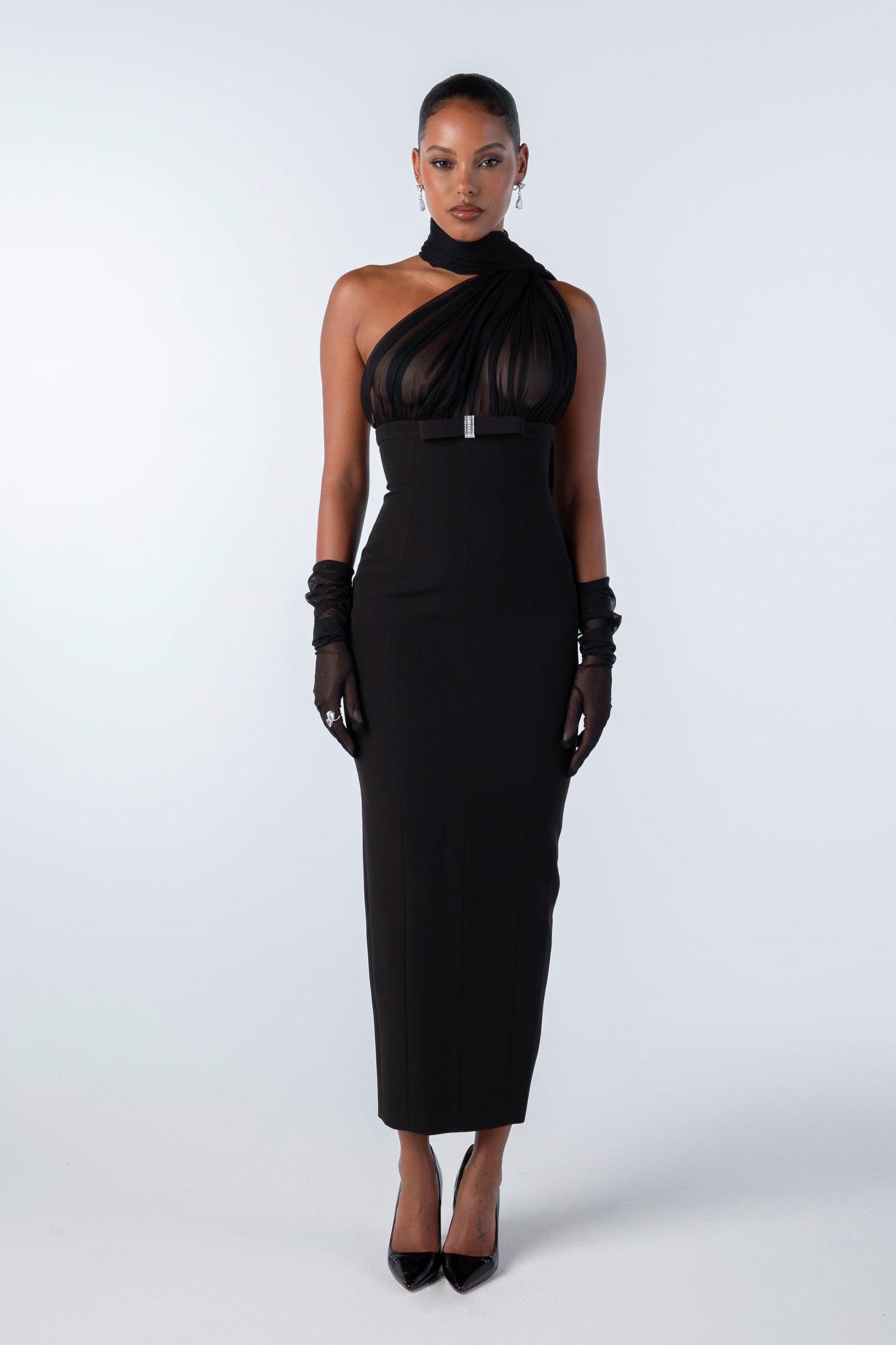 Camella Dress (Black) (Final Sale) Product Image