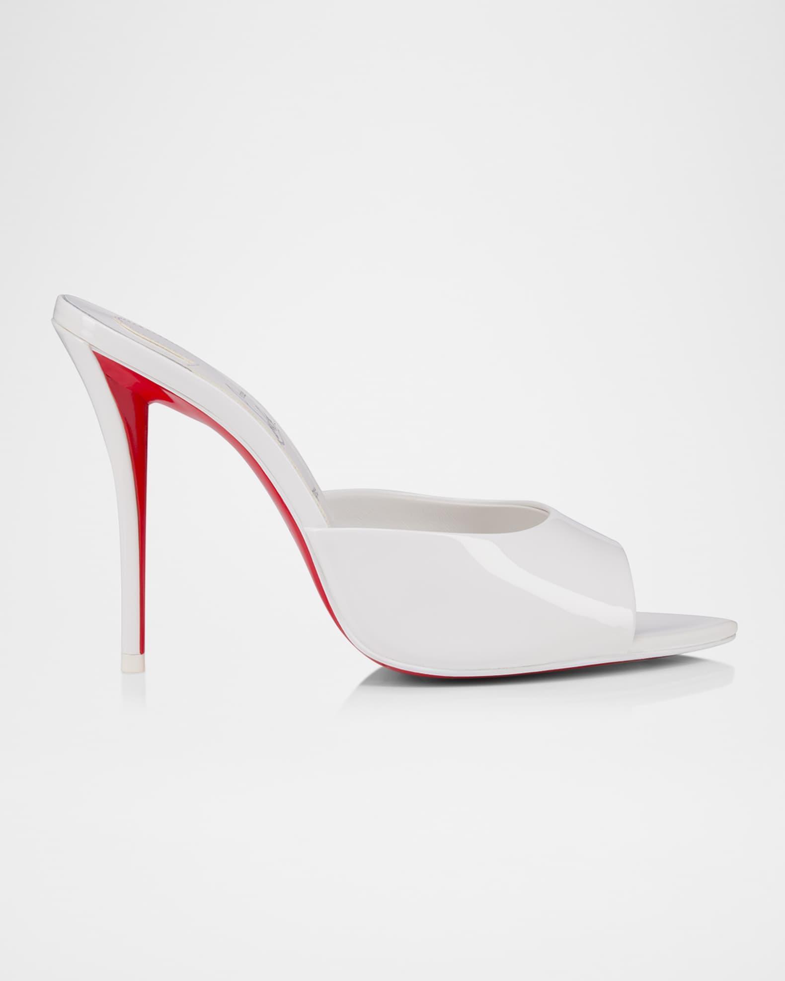 Miss Z Leather Red Sole Mule Sandals Product Image