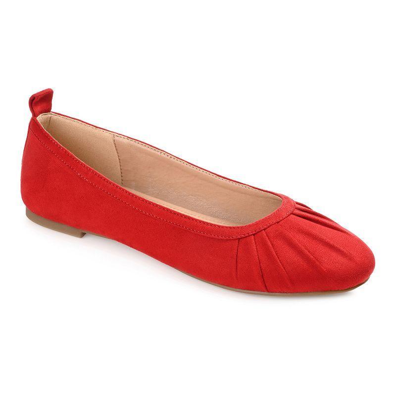 Journee Tannya Tru Comfort Foam Womens Flats Ivory Product Image