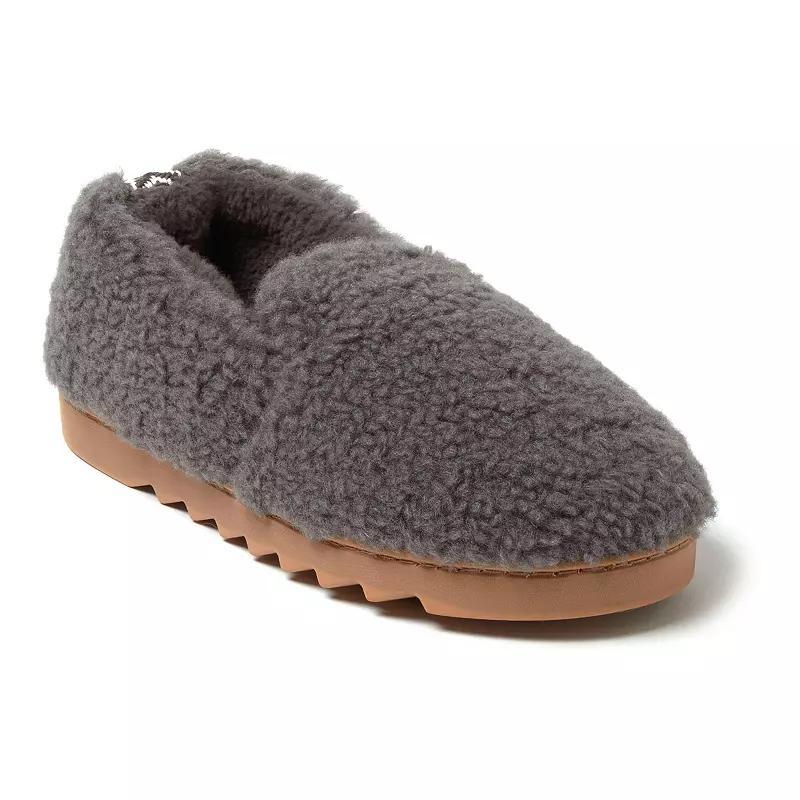 Dearfoams Candace Women's Teddy Slippers, Size: Small, Black Product Image