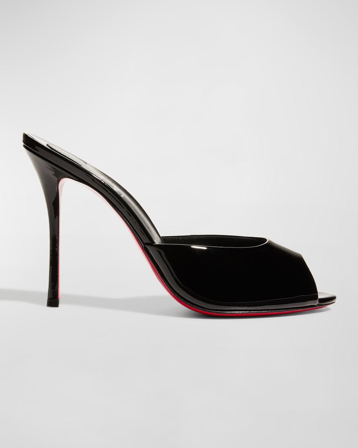 Womens Me Dolly 100MM Patent Leather Mules Product Image