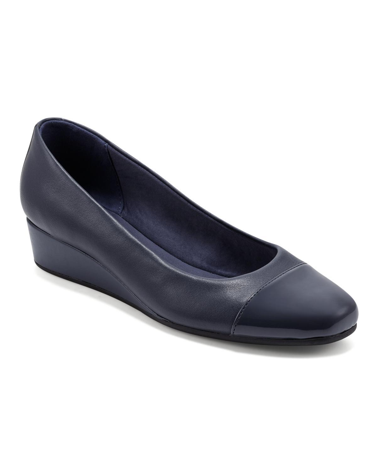 Easy Spirit Gracey Women's Low Wedge Dress Pumps, Size: 5, Blue Product Image