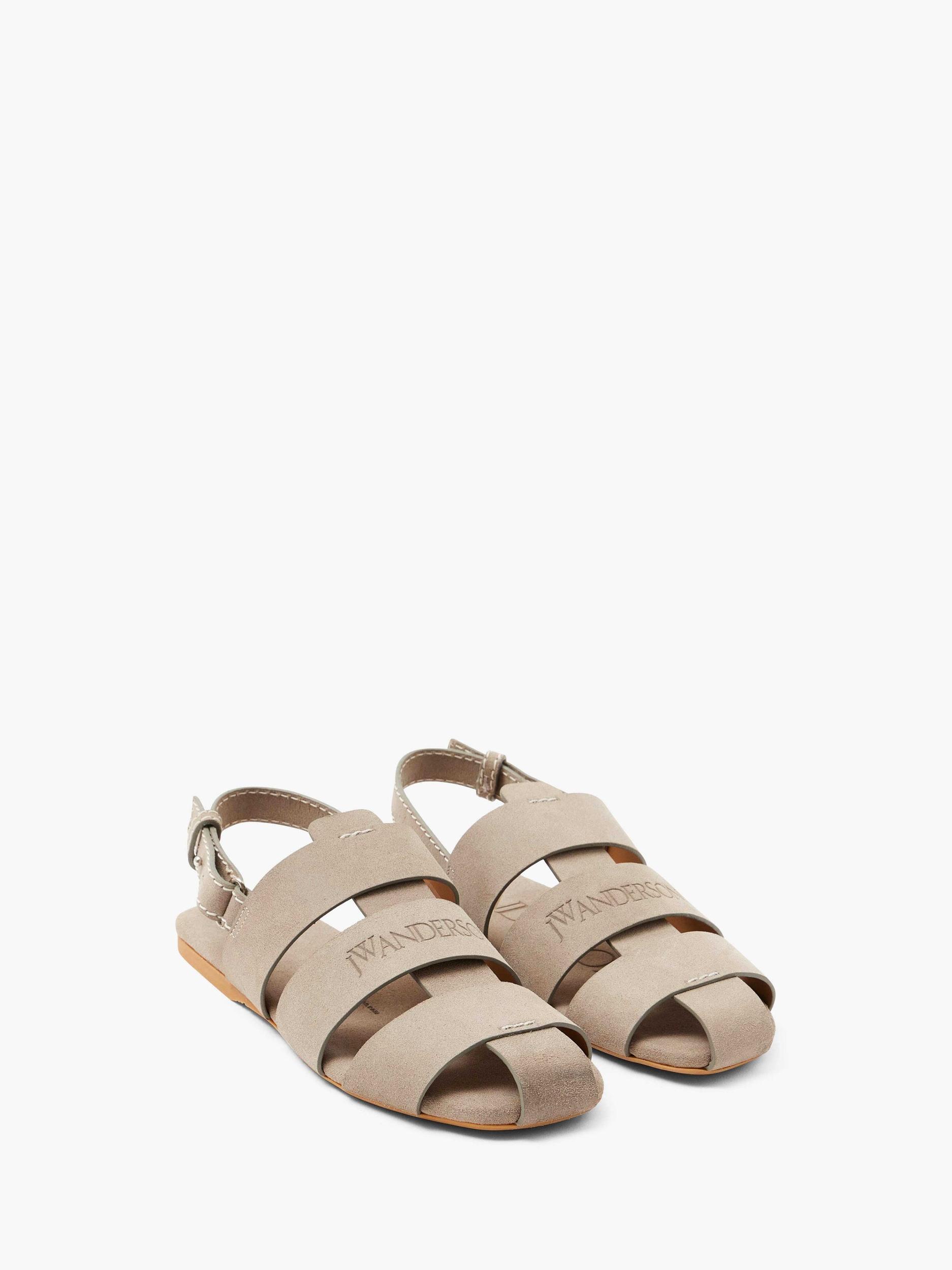 SUEDE FISHERMAN SANDALS Product Image