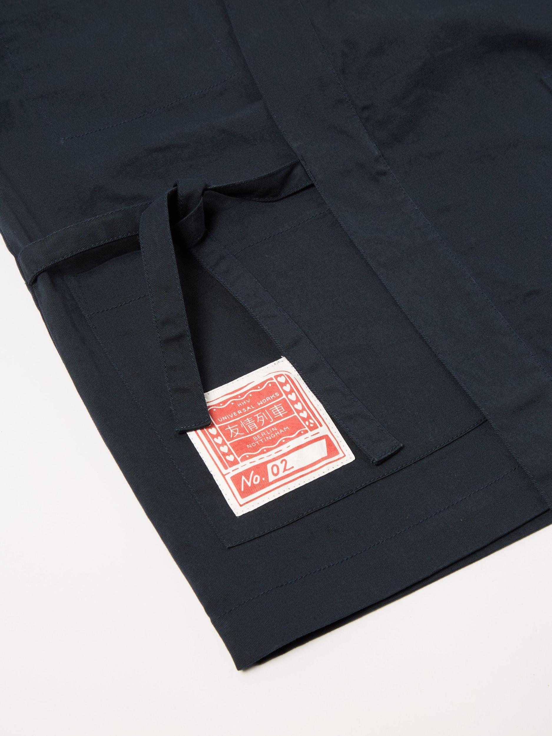 HHV x Universal Works Kyoto Work Shirt in Navy Twill Product Image