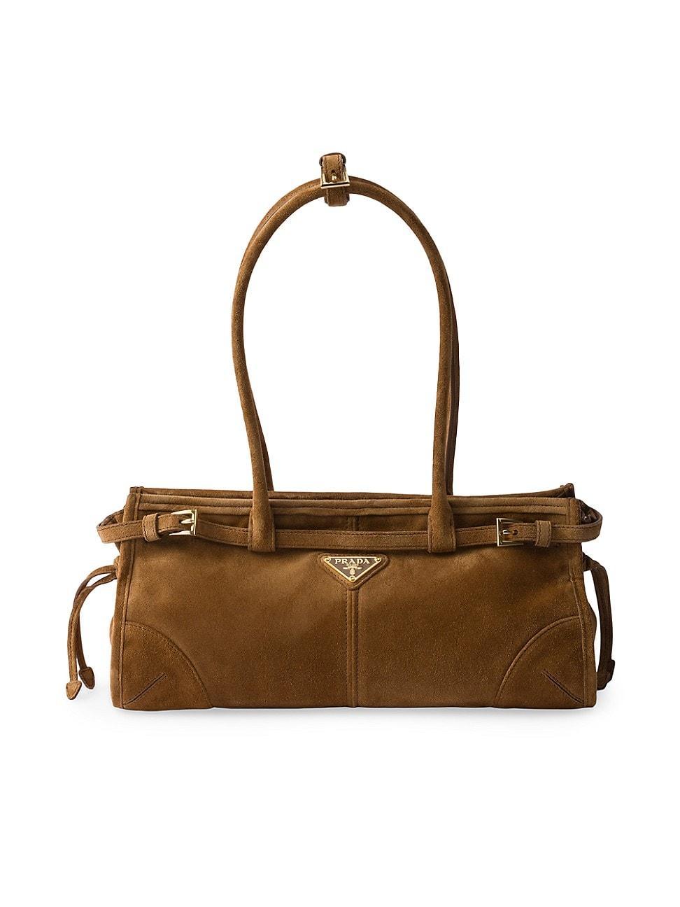 Womens Bonnie Medium Suede Top Handbag Product Image