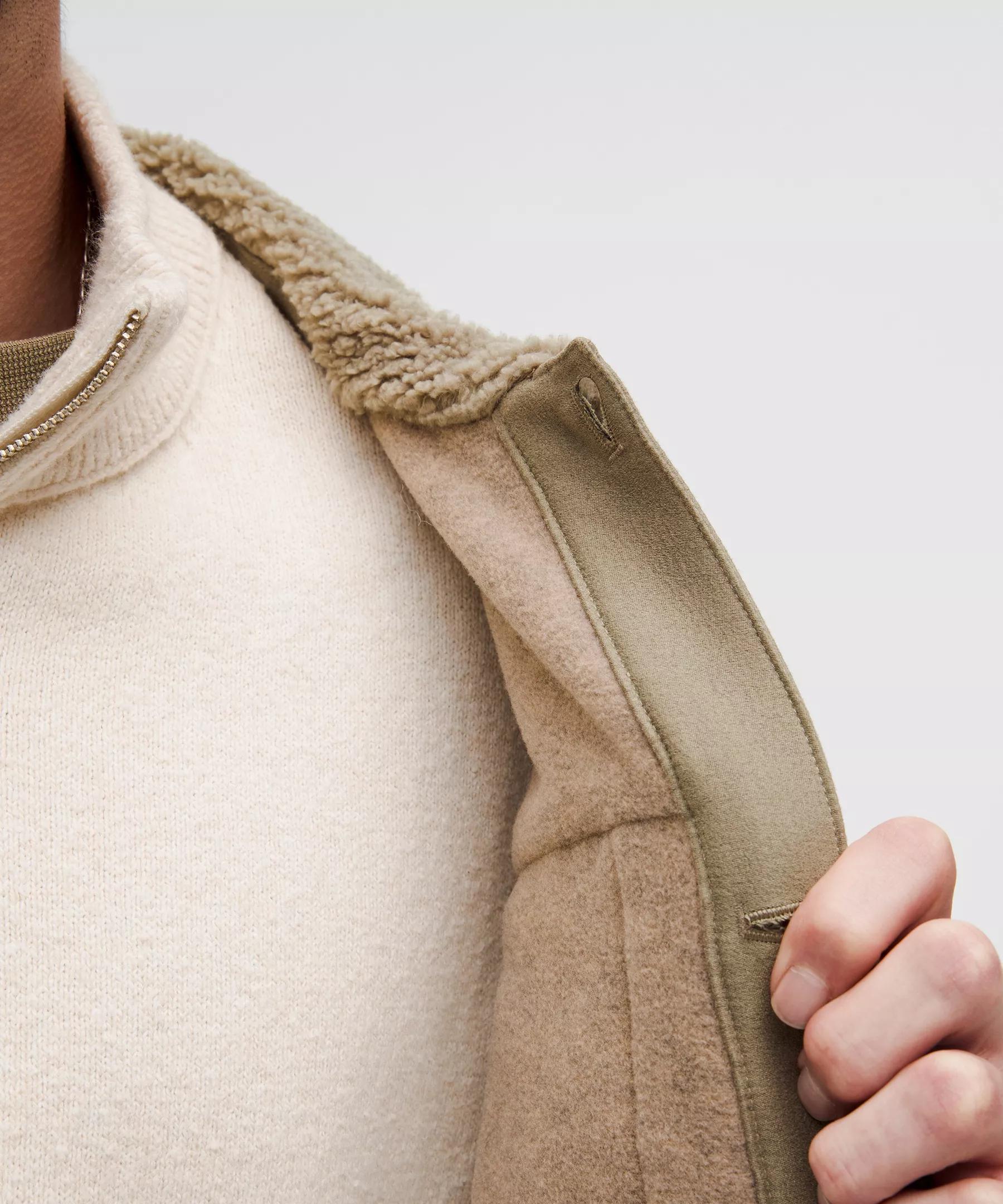 Sueded Utility Jacket Product Image