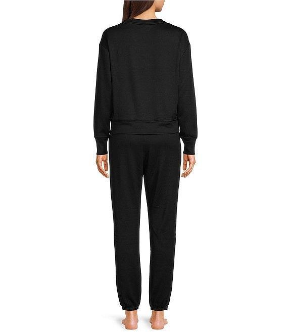 UGG® Gable II Solid Brushed Knit Crew Neck Sweatshirt & Pant Lounge Set Product Image
