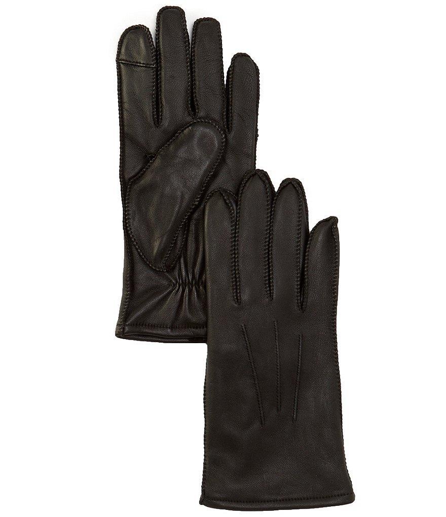 Roundtree & Yorke Leather Thinsulate Lined Leather Gloves Product Image