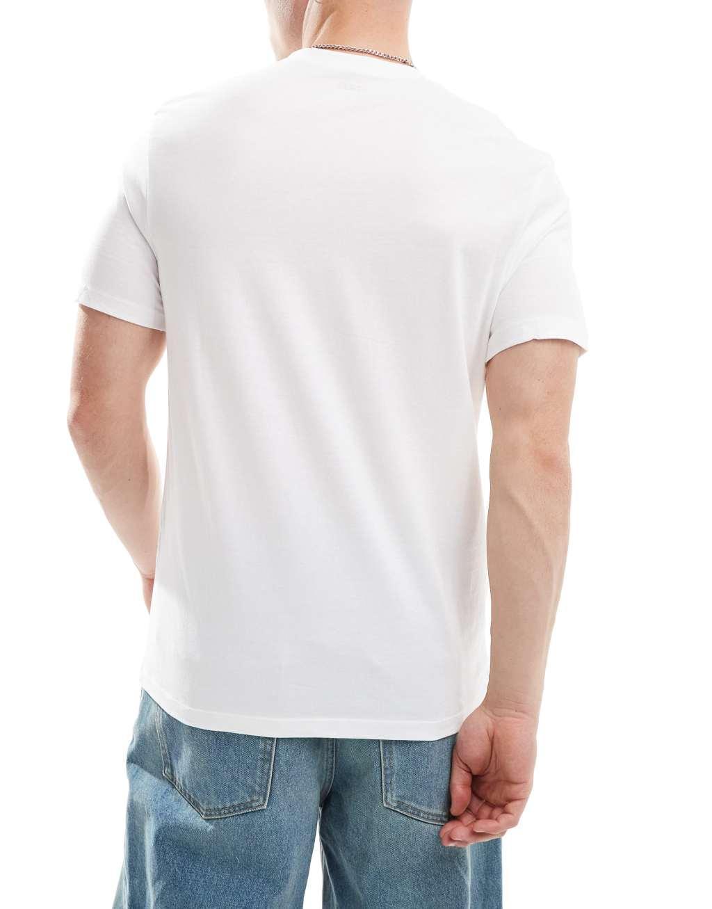 ASOS DESIGN essential 3 pack crew neck t-shirts in multiple colors Product Image