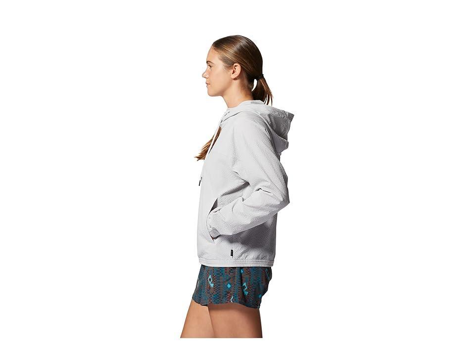 Mountain Hardwear Sunshadow Full Zip (Grey Ice) Women's Clothing Product Image