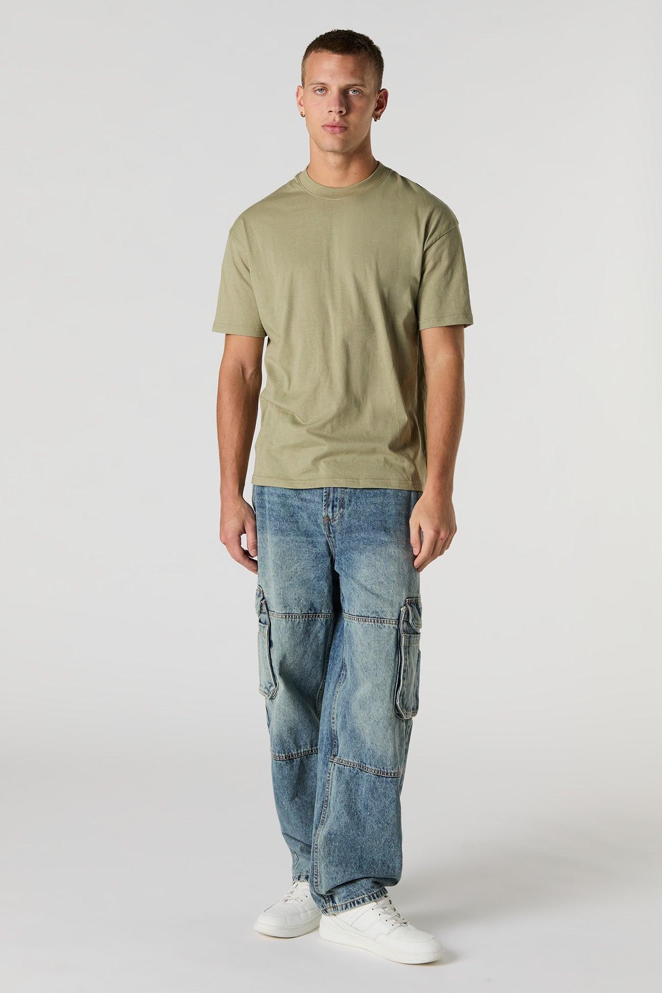 Solid Relaxed T-Shirt Male Product Image