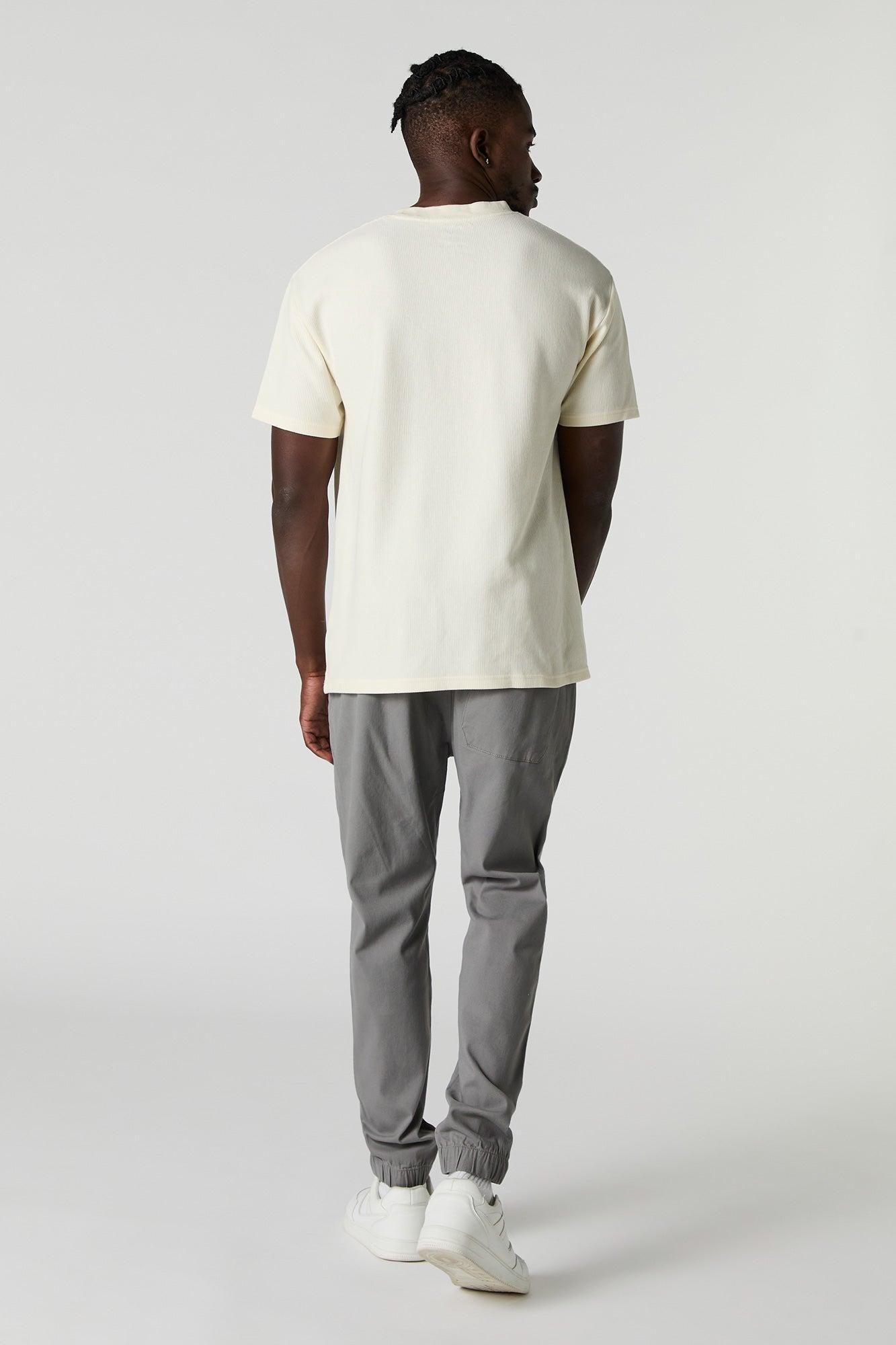 Solid Slim Fit Jogger Male Product Image