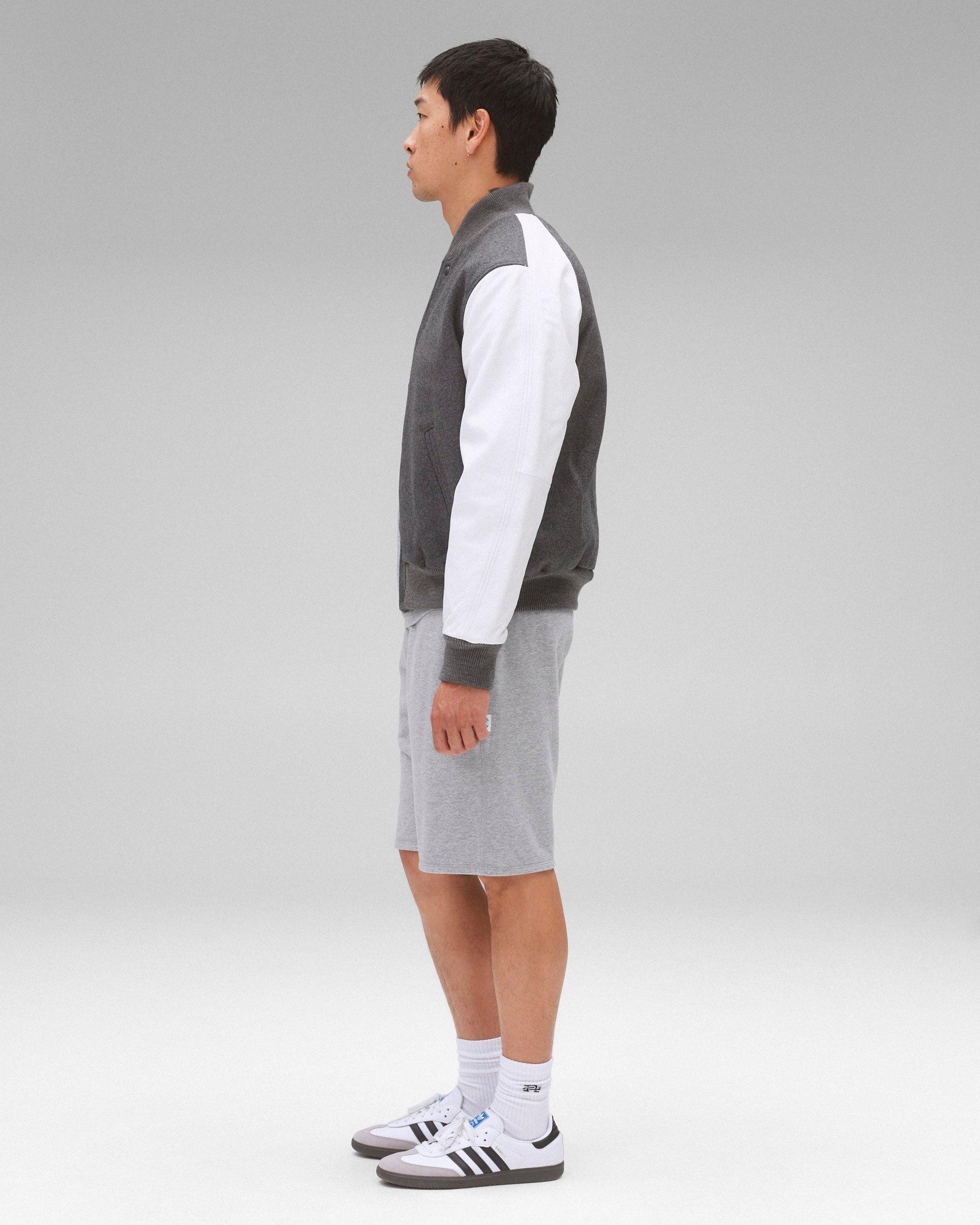 Melton Wool Varsity Jacket Male Product Image