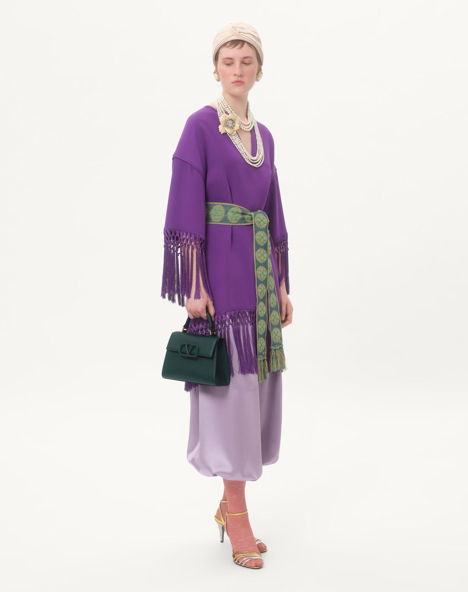 Small Vsling Grainy Calfskin Handbag Product Image