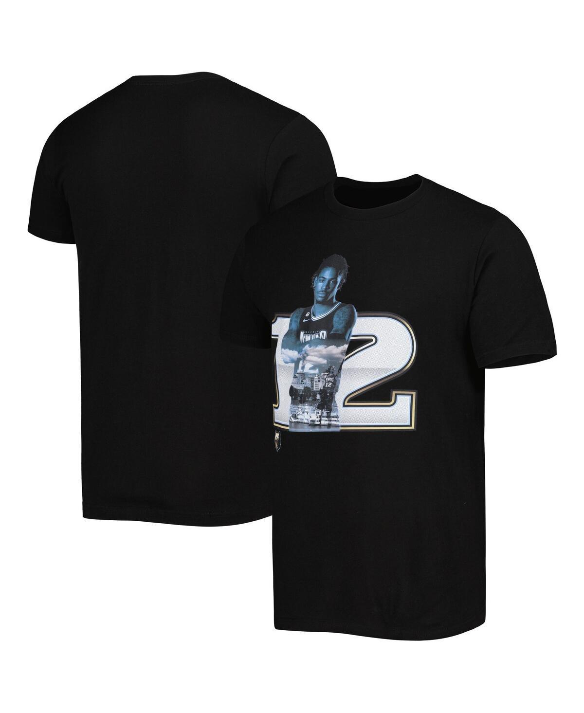 Men's Stadium Essentials Ja Morant Black Memphis Grizzlies Player Metro T-Shirt, Size: 2XL, Grz Black Product Image