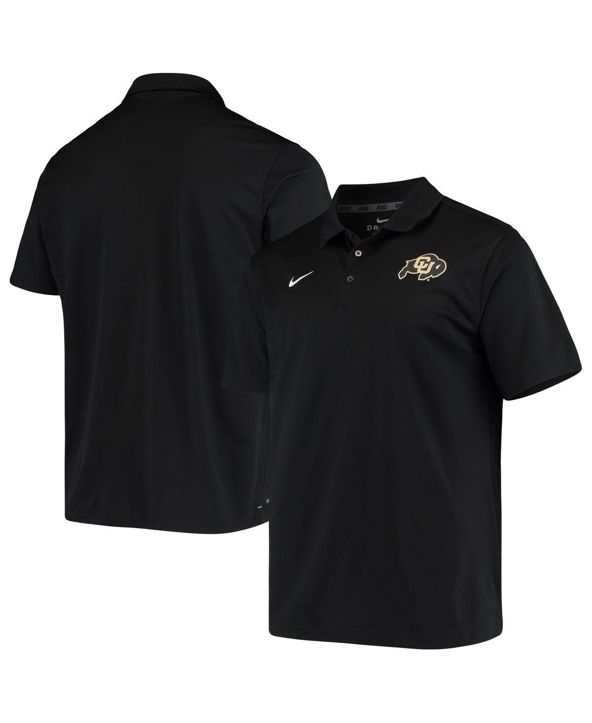 Men's Nike Black Colorado Buffaloes Primary Logo Varsity Performance Polo, Size: XL Product Image