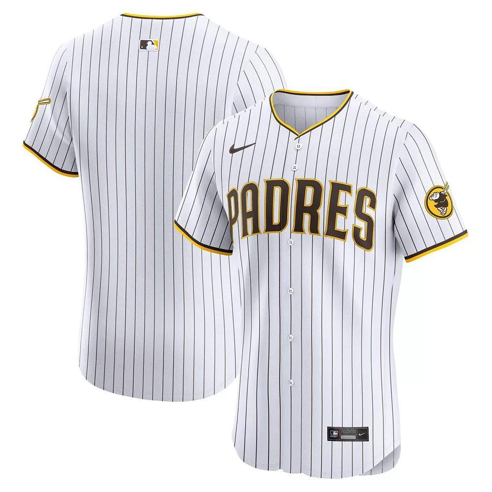 Men's Nike White San Diego Padres Home Elite Jersey, Size: 56 Product Image