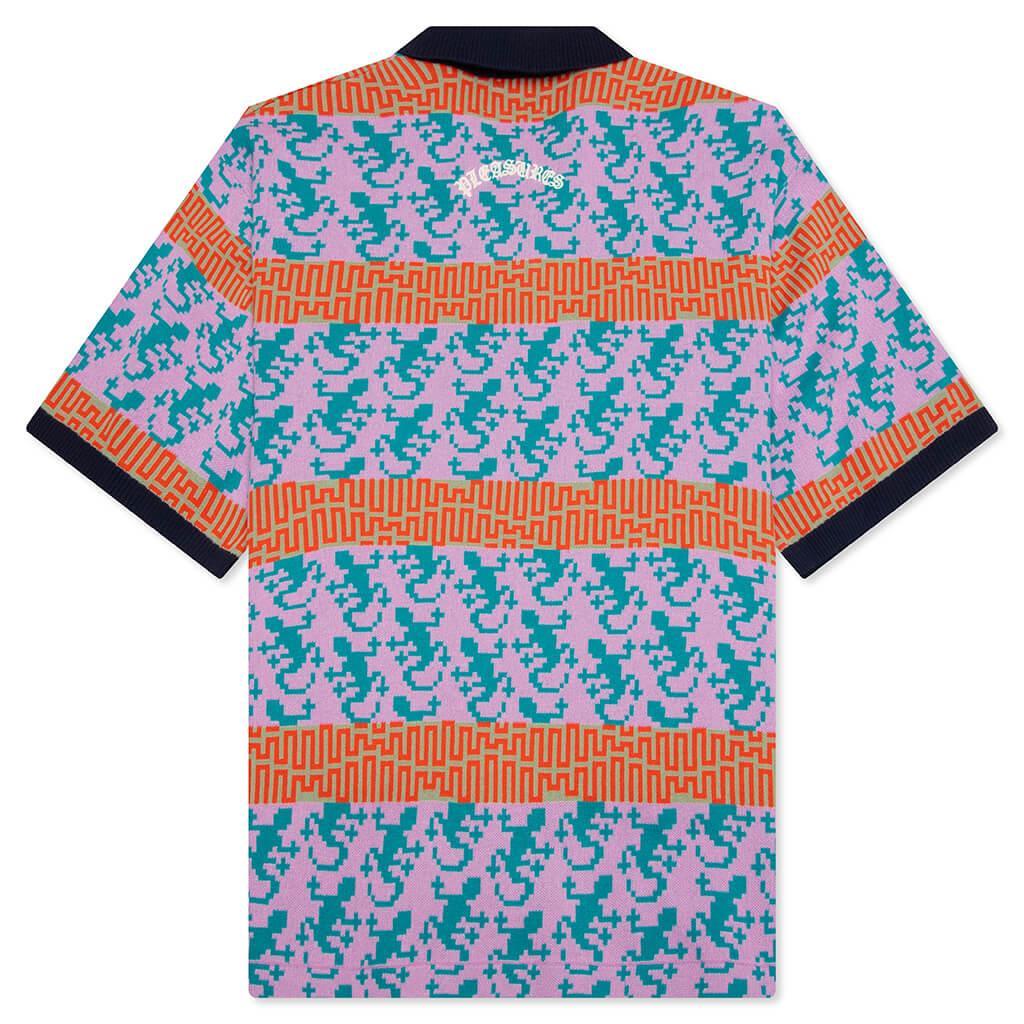 Gecko Jacquard Polo - Multi Male Product Image
