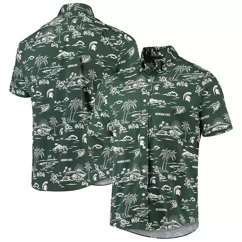 Men's Reyn Spooner Green Michigan State Spartans Classic Button-Down Shirt, Size: XL Product Image