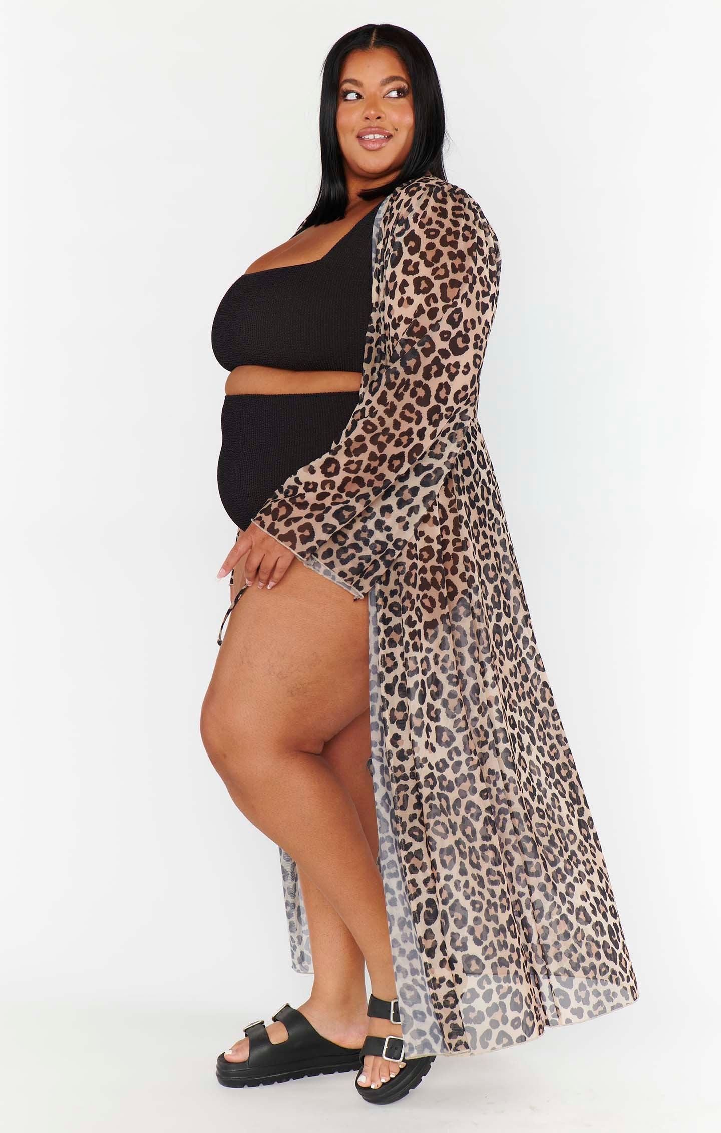 Jet Setter Robe ~ Cheetah Mesh Product Image