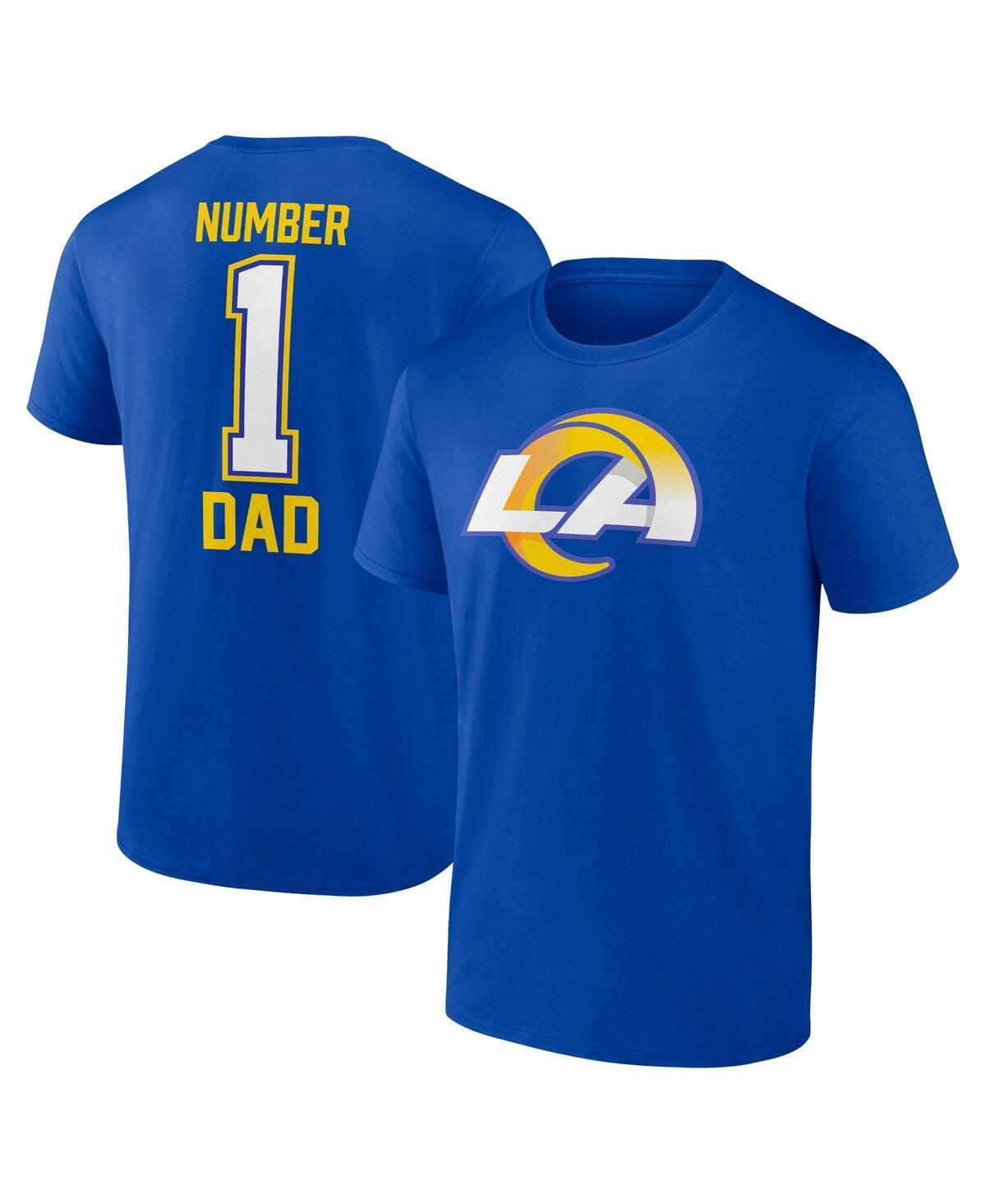 Men's Fanatics Branded Black New Orleans Saints #1 Dad T-Shirt, Size: 4XB Product Image