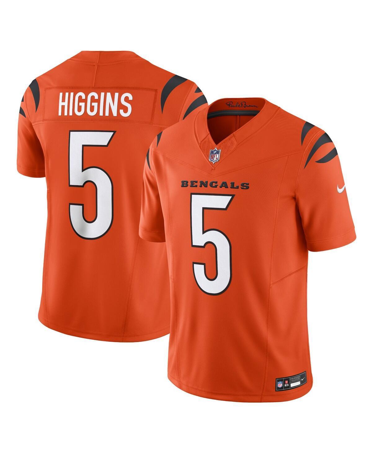 Men's Nike Tee Higgins Orange Cincinnati Bengals Vapor F.U.S.E. Limited Alternate 1 Jersey, Size: XL Product Image