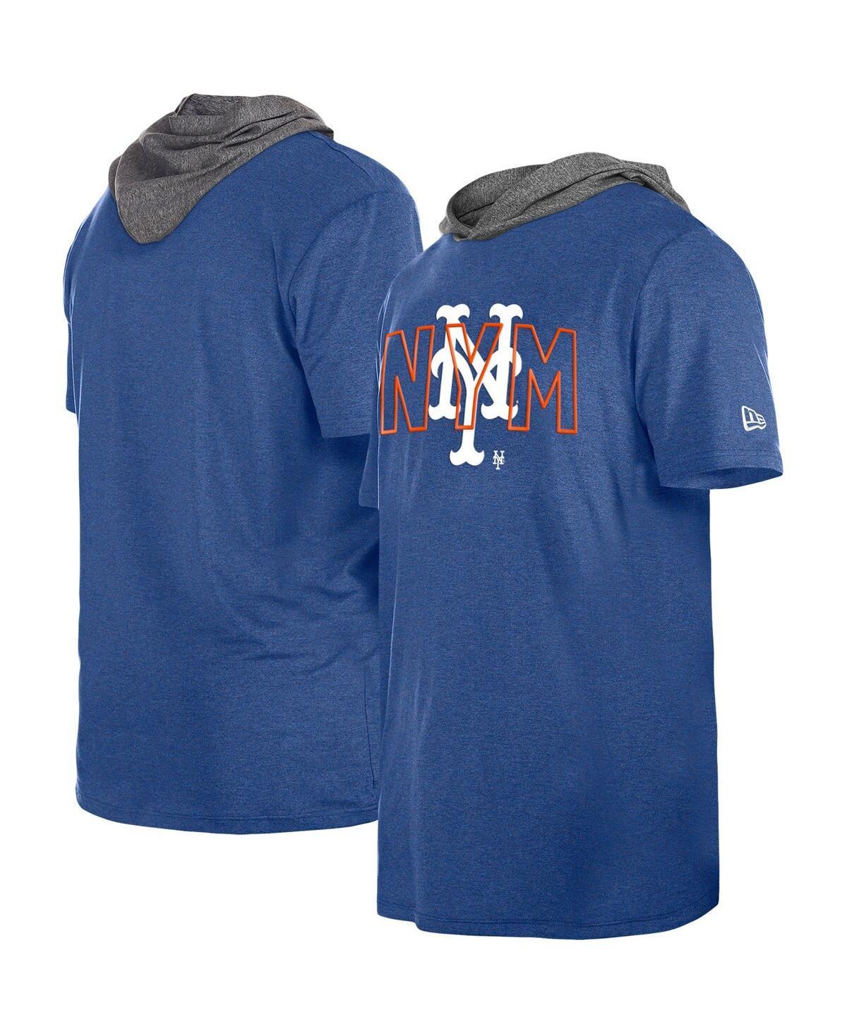 Men's New Era Royal New York Mets Team Hoodie T-Shirt, Size: XL, Blue Product Image