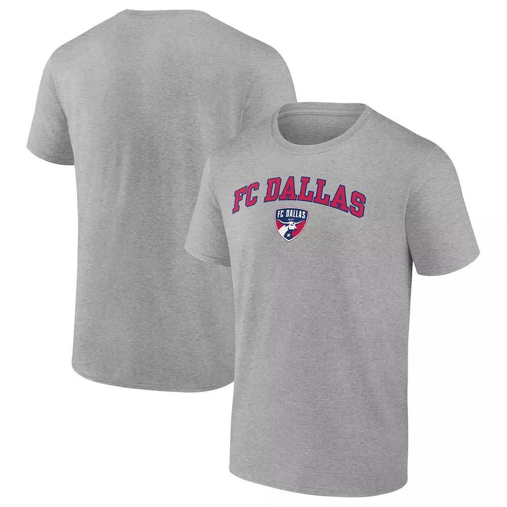 Men's Fanatics Steel FC Dallas Heart & Soul T-Shirt, Size: XL, Fcd Silver Product Image