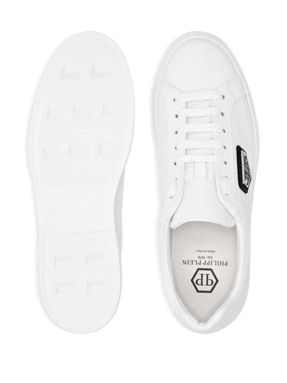 leather sneakers Product Image