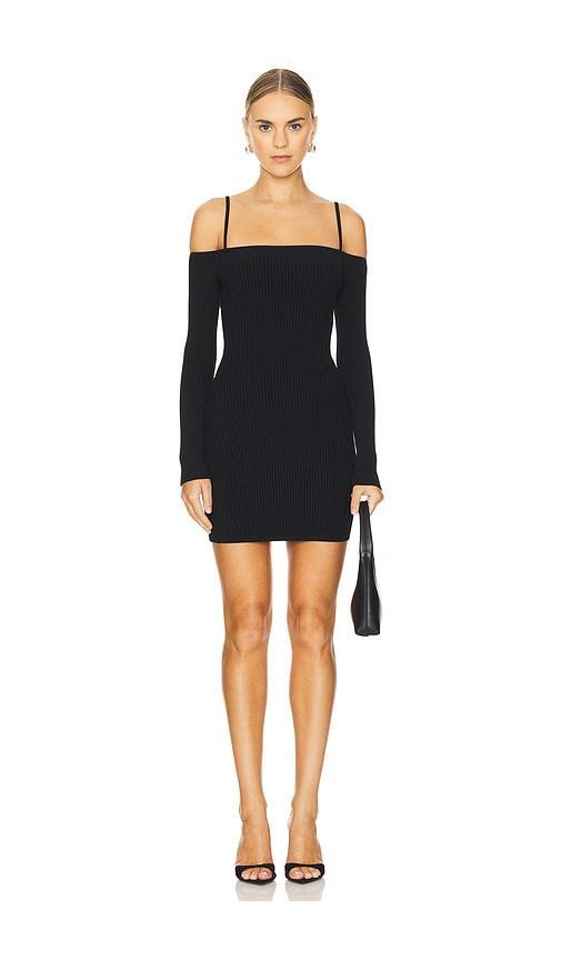 Virgo Off Shoulder Mini Dress Good American Product Image