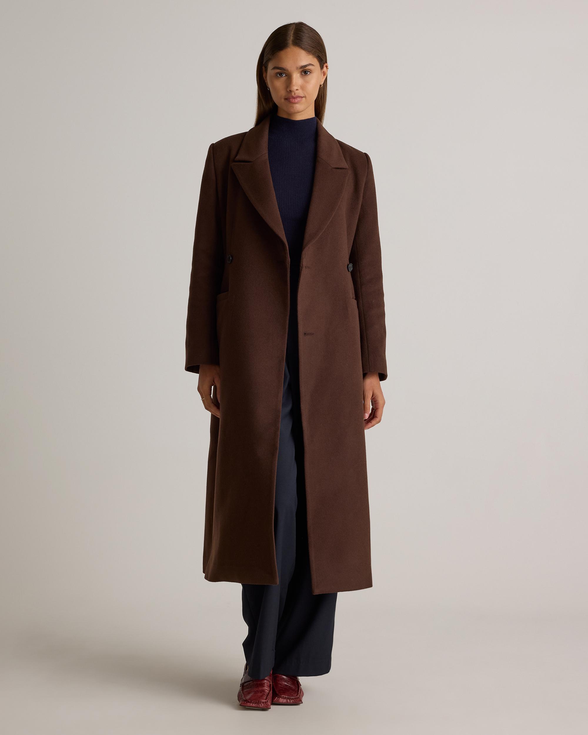Quince | Women's Italian Wool Tailored Coat Wool/Nylon Product Image
