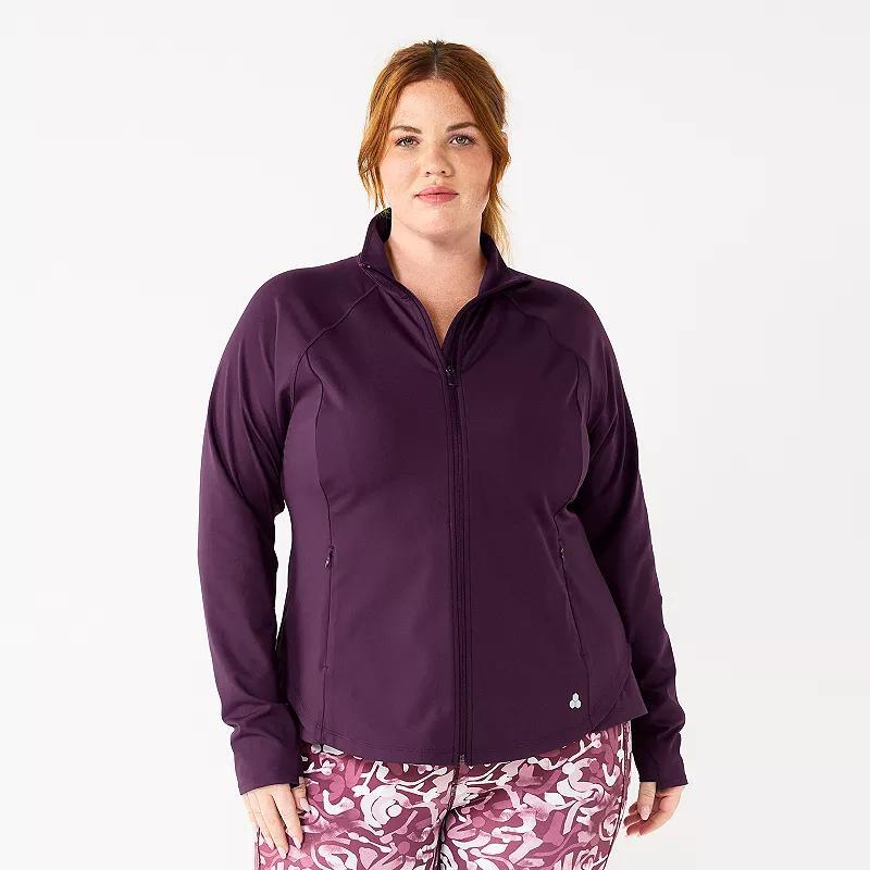 Plus Size Tek Gear® Ultrastretch Performance Jacket, Women's, Size: 4XL, Black Product Image