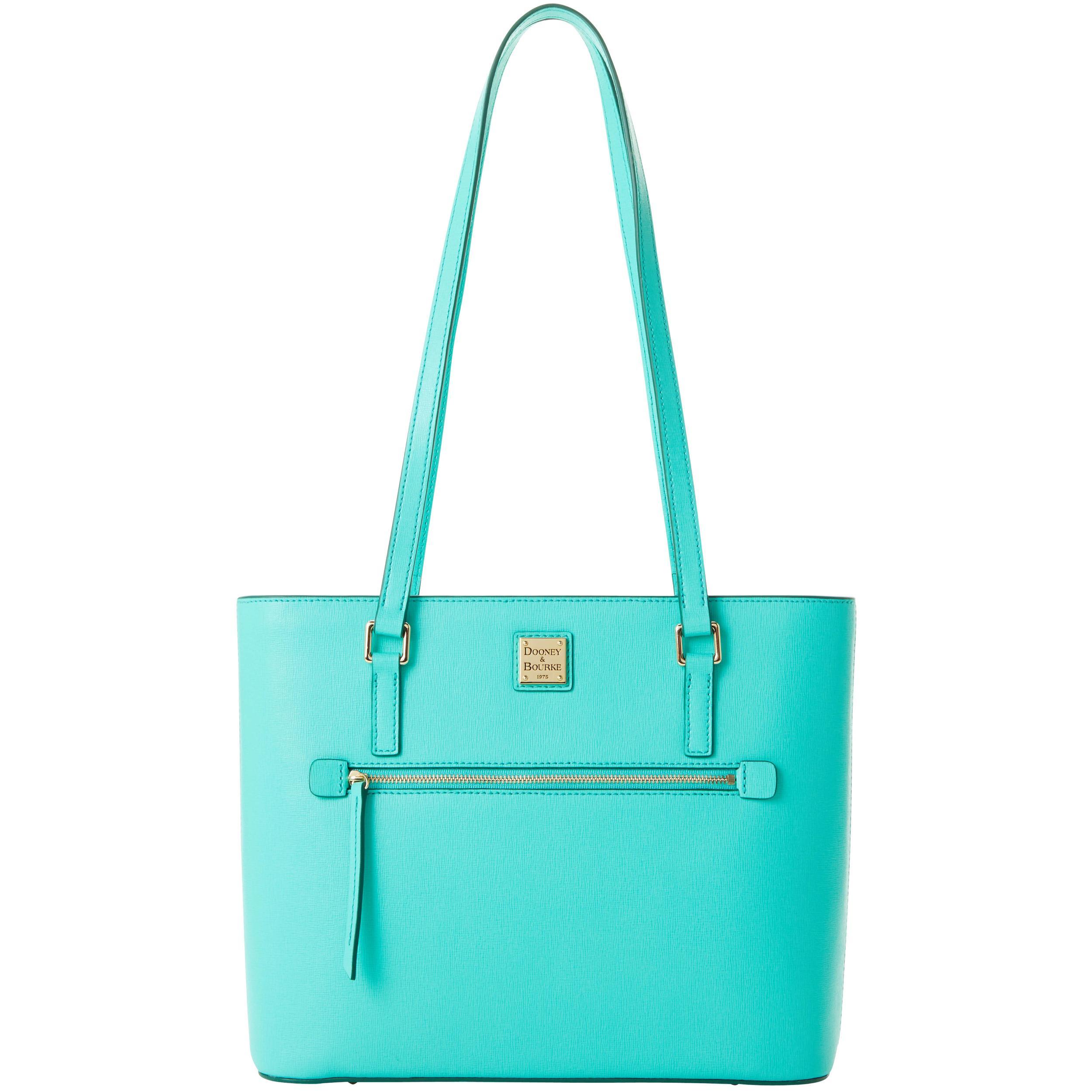 Dooney & Bourke Womens Saffiano Leather Shopper Bag in Light Mauve Product Image